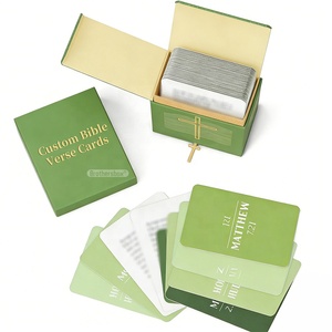 Cartes d'affirmation personnelle avec versets bibliques, cadeaux chrétiens, impression personnalisée, papier recyclable, cartes d'affirmation positive pour la pleine conscience - Product Image 3