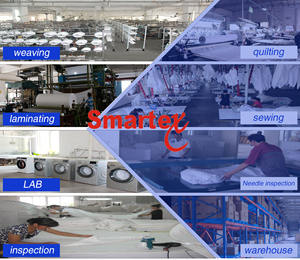 Tapis <span class=keywords><strong>de</strong></span> <span class=keywords><strong>lit</strong></span> en coton gris biologique - Tricoté uni, imperméable, <span class=keywords><strong>anti</strong></span>-insectes et respirant pour les tailles Twin XL - Product Image 6