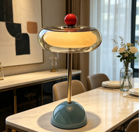 Lampe de table en verre rechargeable, moderne, abordable et luxueuse, trois couleurs, pour le salon, la chambre et l'éclairage d'ambiance