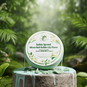Sobia Sprout Moon Bath Bubble Bar Parfum Lys Produit de Bain Moussant de Qualité Supérieure - Product Image 3