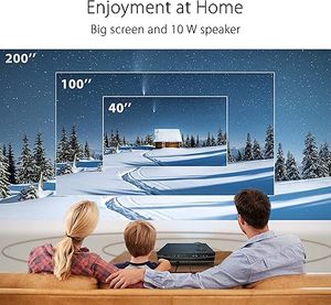 AS US H1 1080P <b>Projector</b> - Full HD, Lumens, 120Hz, Crestron Connected Certified, HDMI, 10W Built-in Speakers H1 Full HD P - Product Image 6