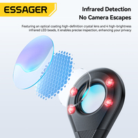 Détecteur infrarouge portable anti-espion ESSAGER ES-TC02 USB-C pour chambre d'hôtel, mini caméra cachée