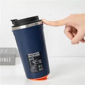 Factory Housewares Wholesale Personalized Anti Spill Never Fall Coffee Suction Mug Logo Customized Mug 520ML