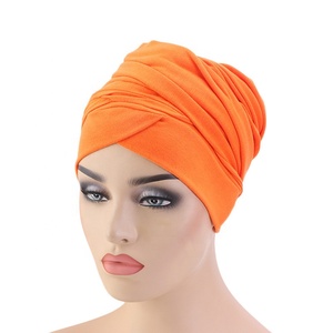 Capucha de cubierta de tocado sólido para <span class=keywords><strong>mujer</strong></span>, gorra de dama musulmana, transpirable, suave, larga, estirada, chica árabe, musulmana, senderismo, sombrero debajo de la bufanda - Product Image 4