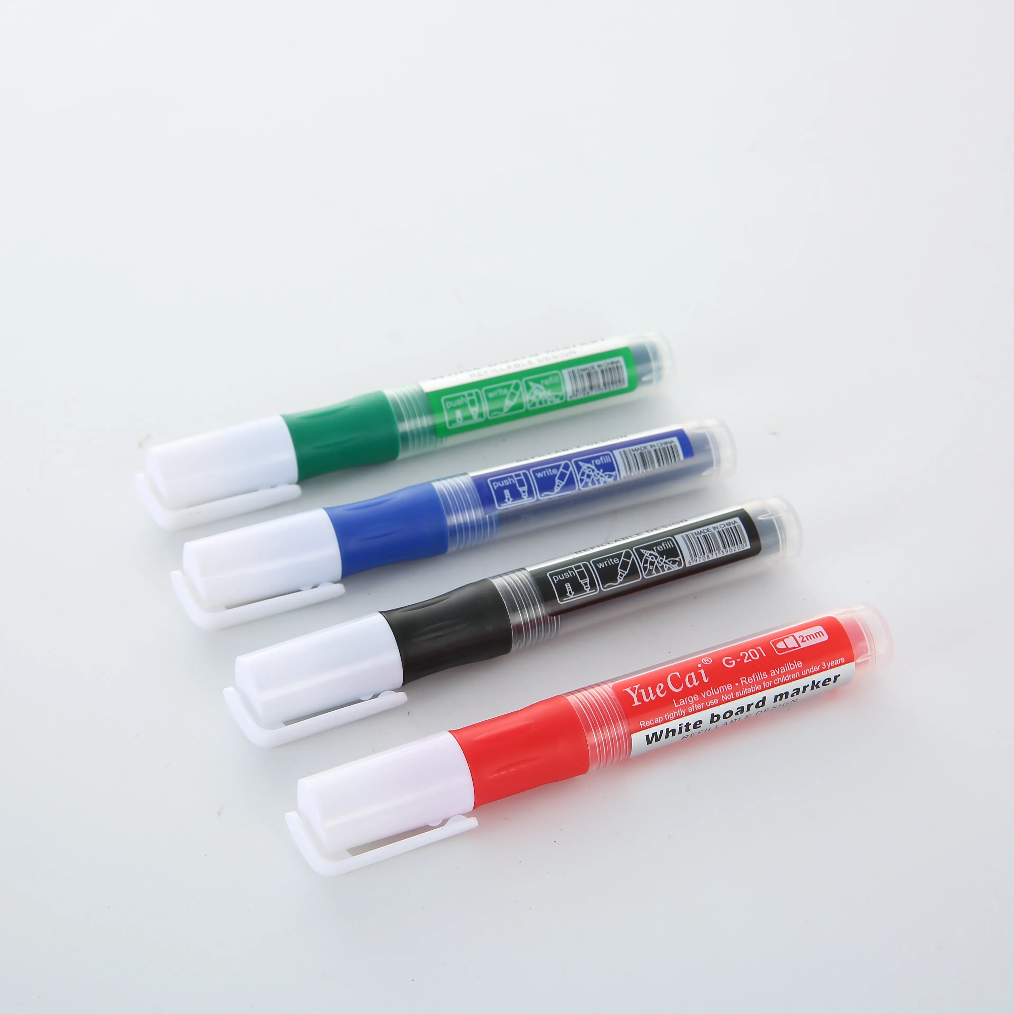 Yüksek performanslı vana sistemi mürekkep dolum kişiselleştirilmiş özelleştirme doldurulabilir kalem beyaz tahta türleri beyaz tahta kalem