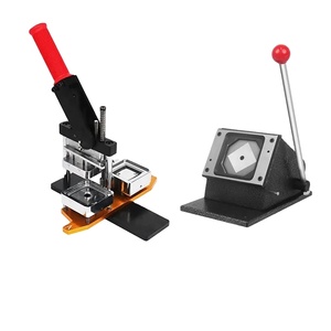 Hot Bán Điều Kiện Mới 50 Mm * 50 Mm Thép Vuông Báo Chí Máy Cắt Cho Tủ Lạnh Nam Châm Huy Hiệu Và Của Nhãn Hiệu Nút Làm - Product Image 3