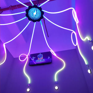 Botón de Activación del Sistema de Juego Interactivo, Tira de Luces LED Intermitentes, Juego Actual para Activar la Sala de Juegos - Product Image 2