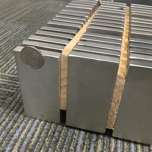 Gran <span class=keywords><strong>NEODIMIO</strong></span> de tierras raras N52 Bar imán 100x50x20mm - Product Image 6