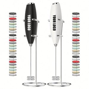 Custom logo Foam <b>Maker</b> Matcha Whisk Drink Mixer Stirrer Stainless Steel <b>Coffee</b> Frother Kitchen Handheld Electric Milk Frother - Product Image 1