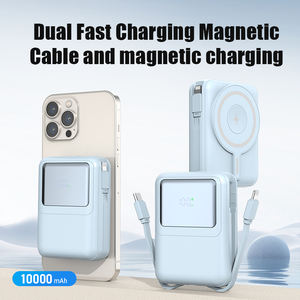 แบตสำรองสำหรับโทรศัพท์แบบพกพาขนาดเล็กระบบแม่เหล็ก WST 15W 10000mAh PD20W ได้อย่างรวดเร็วกำลังเป็นที่นิยมใหม่ - Product Image 3