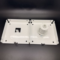 Tringles à rideaux en fer modernes, écologiques, robustes et pratiques de 4 pouces, avec supports muraux et accessoires