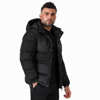 Veste matelassée légère à capuche pour homme, chaude et décontractée, idéale pour l'hiver – Nouvelle collection à succès