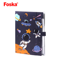 Foska 5 couches dessin animé extensible fichier sac Portable Document sac A4 extensible fichier dossier PP enveloppe dossier sac avec poignée