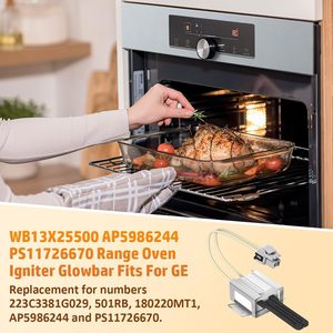 WB13X25500 Burner Igniter for Oven Burners, Gas <b>Range</b> Oven Igniter Fit for GE Oven JGB660SEJ4SS JGB700SEJ4SS PGB930SEJ4SS - Product Image 4