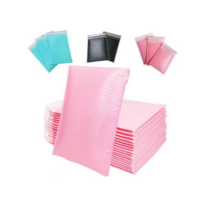 Sac d'envoi à bulles d'expédition OEM personnalisé de luxe 120GSM impression bleu blanc noir plastique gonflable étanche PE PP avec votre logo - Product Image 5