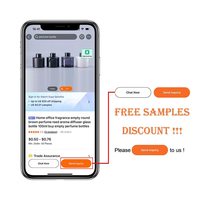 Botol pompa Losion tanpa udara, kelas atas kosong 50ml dinding ganda bening buram akrilik kosmetik 30ml dengan penutup