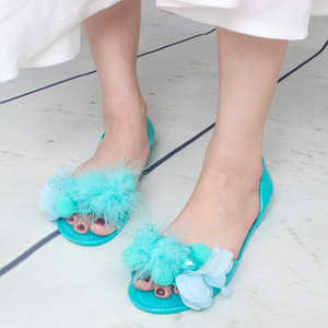 Pantoufles <span class=keywords><strong>orthopédiques</strong></span> en cuir pour femmes, mignonnes pantoufles de mariée, Design pour dames, chaussures de sport confortables, <span class=keywords><strong>sandales</strong></span> plates en gelée, nouvelle collection - Product Image 3