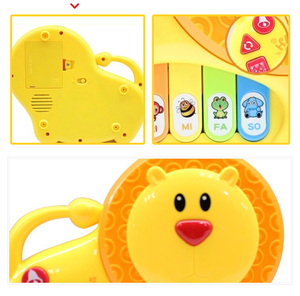 Leone cartone animato di pianoforte di apprendimento giocattolo <span class=keywords><strong>educazione</strong></span> <span class=keywords><strong>musicale</strong></span> con la luce - Product Image 6