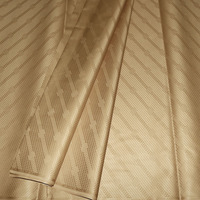 Tissu africain Bazin Riche teint en fil de coton Shadda Jacquard Textiles de gros