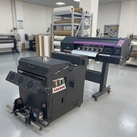 Máquina de Impresión Directa a Película A1 de 610 mm con Doble Cabezal XP600 y Secador de Polvo para Transferencia Térmica en Prendas
