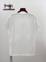 Nouveau T-shirt décontracté pour homme 2026, imprimé, respirant, en pur coton, doux pour la peau, T-shirt épais à manches courtes pour homme
