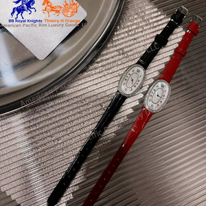 Longnes New Style Luxury Oval Female Fashion Accessory Featuring Leather Strap Wristwatch for Women Girls Longinesing - Product Image 4