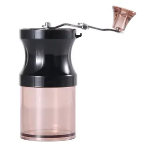 Moedor de grãos de café manual, mini moedor de café