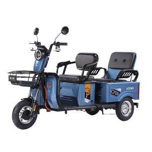 Tricycle électrique à trois roues le plus vendu, 60V 650W 800W 1000W, vente en gros, <span class=keywords><strong>scooter</strong></span> pour adultes, mode urbaine, loisirs, moto avec moteur à moyeu arrière - Product Image 2