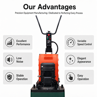 Machine à fraiser le béton à faible entretien, moteur 380V 5500W, pour la préparation des surfaces en béton sur de grandes surfaces