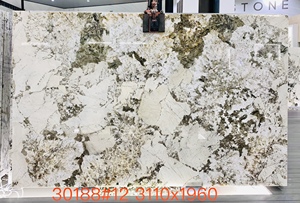 אבן קוורציט אלפינוס טבעית מברזיל, לוח פופולרי בצבע בז', לריצוף פנים מלוטש, משטח מטבח, רקע לחדר אמבטיה - Product Image 2