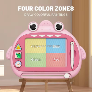 Mainan menulis Doodle edukasi anak-anak, papan gambar bentuk kartun untuk anak-anak - Product Image 4