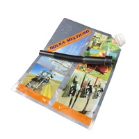Sac de conditionnement portable 5L pour huile moteur avec bec verseur et tuyau – Pochette multi-usage pour huile
