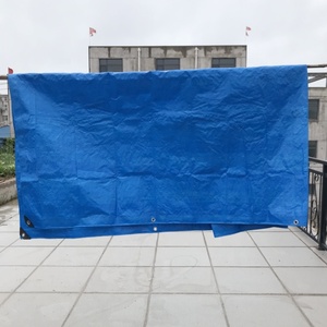 Triệu Nhật Bản màu xanh Tarp không thấm nước PP <span class=keywords><strong>PE</strong></span> Tarpaulin với UV 12x14 feet vừa Poly Tarp Nhà cung cấp bule <span class=keywords><strong>PE</strong></span> Tarpaulin tấm - Product Image 5