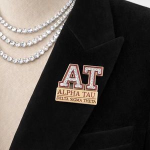 Broche Personalizable de la Hermandad Griega DST con Diseño de Logotipo de Capital <span class=keywords><strong>Delta</strong></span> 1913 en Esmalte Duro Exquisito - Product Image 4