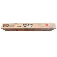 Harris de haute qualité n° Tige de soudage en bronze sans phosphore AWS BCuP-2 1.3*3.2*457mm Cuivre plat 11.34kg/Boîte