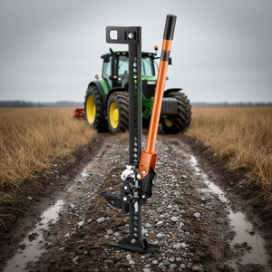 Cric manuel en acier D0100X3GW7T Farm Jack 33 pouces avec treuil pour tracteur et utilisation tout-terrain - Product Image 2