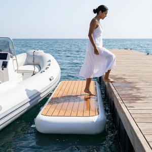Rampe d'accès gonflable pour <span class=keywords><strong>bateau</strong></span>, passerelle flottante durable et portable pour yacht, quai d'accès pour marina - Product Image 3