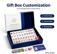 Jeu de Mahjong américain, 160 tuiles, avec étui souple à fermeture éclair et livre de scores, version américaine traditionnelle, pour club social