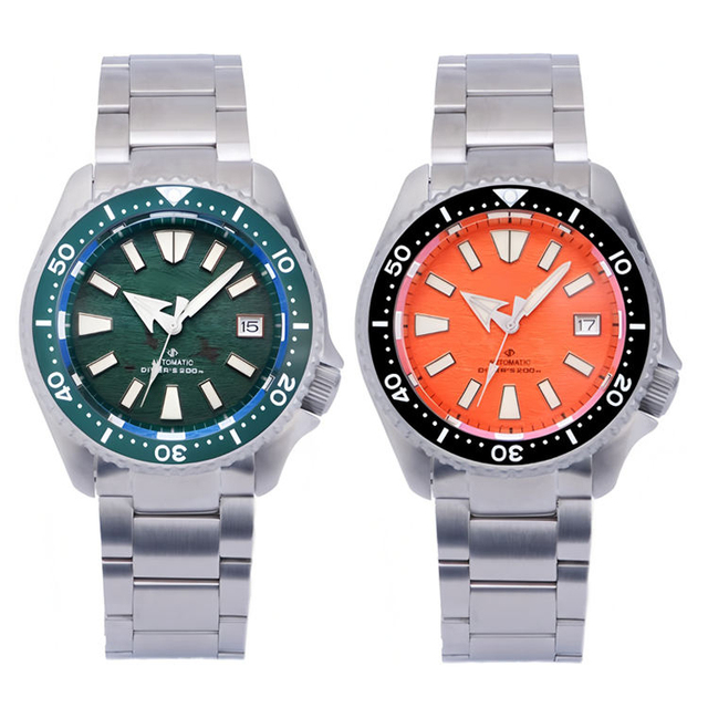 OEM Custom 200m China Miyota Automatic Movement Men Luxury Titanium Analog Sub Dive Watch