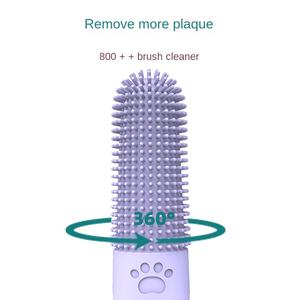 Cepillo de Dientes de Silicona para Mascotas con Cubierta para Dedos, para Gatos y <span class=keywords><strong>Perros</strong></span>, <span class=keywords><strong>Limpieza</strong></span> <span class=keywords><strong>Bucal</strong></span> de 360 Grados, Proveedor OEM/ODM Disponible - Product Image 3