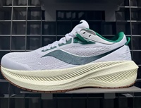 Chaussures de course unisexes respirantes, résistantes à l'usure, semelles épaisses et durables, baskets de sport décontractées Saucony.