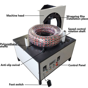 เครื่องพันฟิล์มแบบสายเคเบิล/ยาง/ท่อ เครื่องพันฟิล์มยืด - Product Image 2