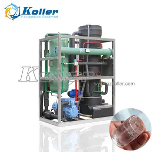 Koller 5-tons Cylinder Tube Ice Machine High Capacity Tube Ice Machine Ice Tube Maker TV50 Arab Middle East