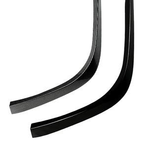 Toyota Camry 8th Gen 2018-2020 Sport Front Wind Vane Decals Piano Black Carbon Fiber Texture Adhesive Car Exterior Modification - Product Image 3