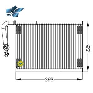 Évaporateur de climatisation pour Mercedes C200 W205 A2058307900 2058307900 - Product Image 1