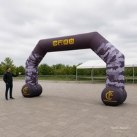Arche gonflable pour festivals, arche d'entrée pour festivals, pour la publicité et la promotion de marques d'événements