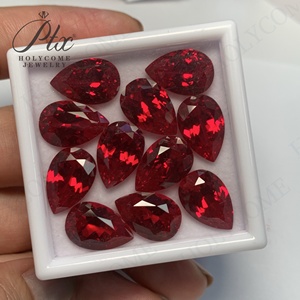 Lê Cắt Phòng Thí Nghiệm Tạo Ra Pigeon Máu <span class=keywords><strong>Ruby</strong></span> 0.3-5 Carats Đầy Đủ Hình Dạng Phạm Vi Lỏng Đá Đồ Trang Sức Thủ Công Top Grade Đá Quý - Product Image 3