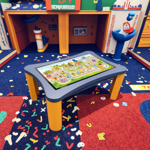 Nouvelle table interactive à écran tactile <span class=keywords><strong>de</strong></span> 43 pouces, table <span class=keywords><strong>de</strong></span> jeu multi-touch pour restaurant, 1080P - Product Image 6