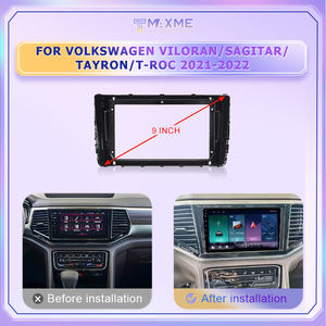 Maisimei Auto AC manuel cadre DVD de voiture AC pour <span class=keywords><strong>VOLKSWAGEN</strong></span> Sagitar Jetta5 Golf5 Bora Vento FOX VILORAN TAYRON T-ROC 2006 2022 - Product Image 6