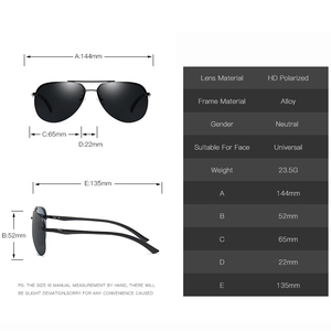 Nouveau classique en plein air de haute qualité étranger magnétique coloré lunettes de conduite femmes et hommes aluminium magnésium lunettes de soleil polarisées - Product Image 3